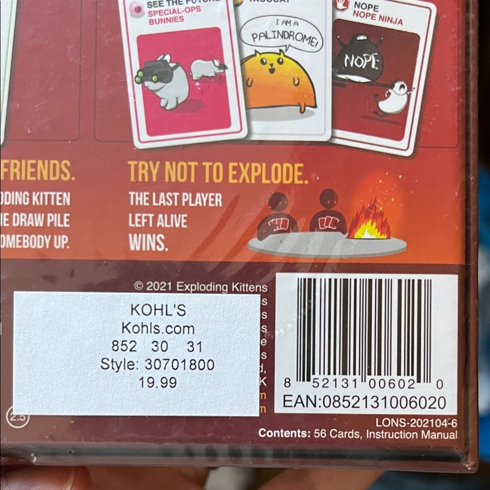 Exploding Kittens Card Game - Picture 4 of 5